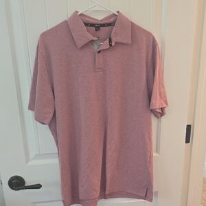 Men's Polo Shirt in Dusty Rose